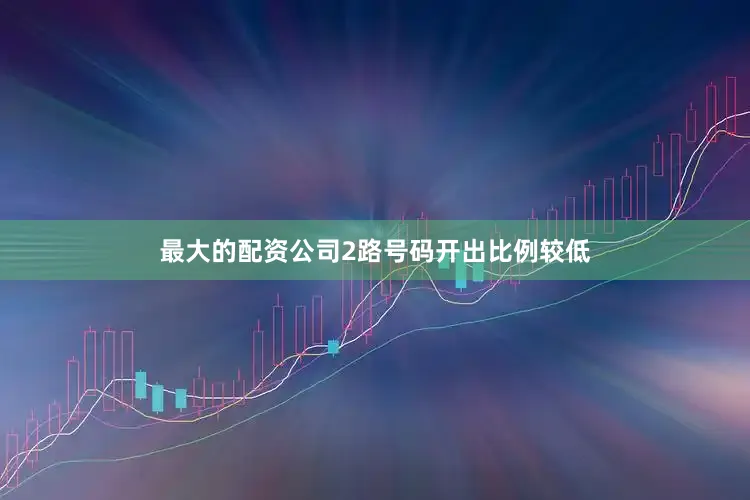 最大的配资公司2路号码开出比例较低
