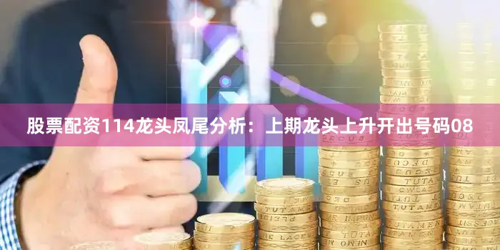 股票配资114　　龙头凤尾分析：上期龙头上升开出号码08